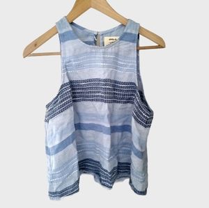 Cloth & Stone Bella Dahl Frayed Hem Swing Tank Top